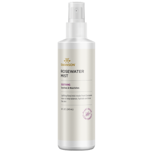 Swanson Rosewater Mist 8 fl oz Liq Perspective: front