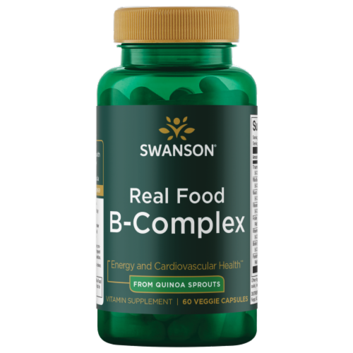 Swanson Real Food Vitamin 60 Veg Capsules, 60 VEG CAPS Kroger