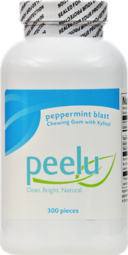 Peelu Peppermint Gum Perspective: front