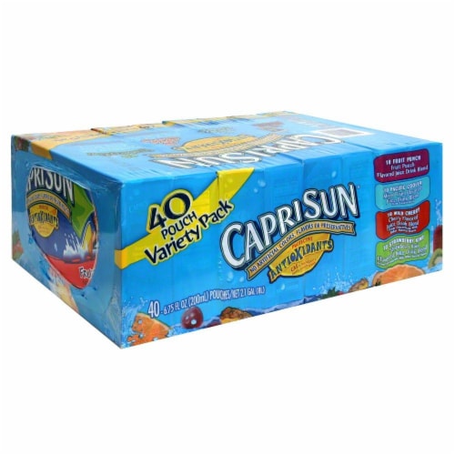 Capri Sun Variety Pack Juice Drinks Perspective: front