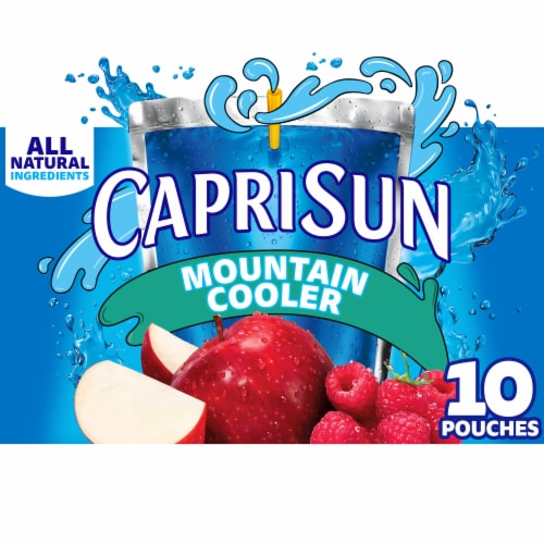 Capri Sun Mountain Cooler Mixed Fruit Juice Box Pouches, 10 ct - Fry's Food  Stores