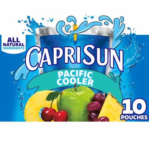 Capri Sun Pacific Cooler Mixed Fruit Juice Box Pouches