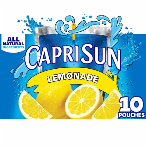 Capri Sun Lemonade Juice Box Pouches