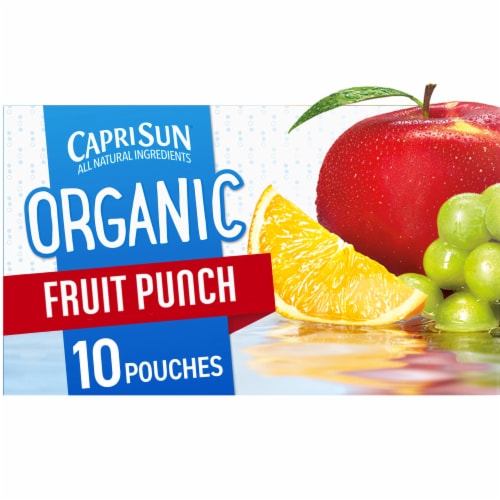 Capri Sun Fruit Punch Juice Box Pouches, 10 ct - Foods Co.