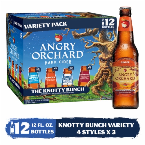 Angry Orchard Fall Haul Variety Pack 12 Bottles 12 Fl Oz Fry S Food Stores