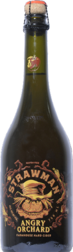 Angry Orchard Strawman Cider Perspective: front
