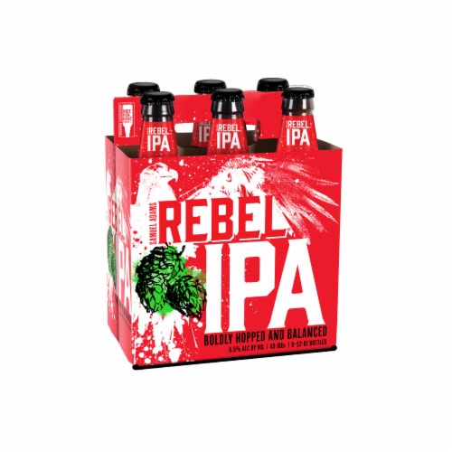 Sam Adams Rebel IPA Perspective: front