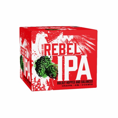 Samuel Adams Rebel IPA Perspective: front