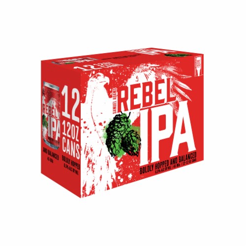 Samuel Adams Rebel IPA Perspective: front