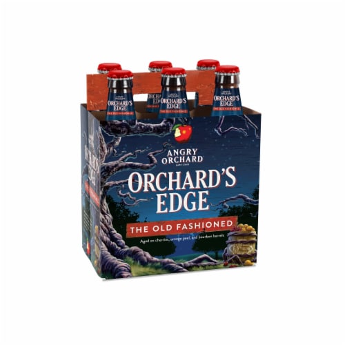 Angry Orchard Orchard's Edge The Old Fashioned Hard Cider Perspective: front