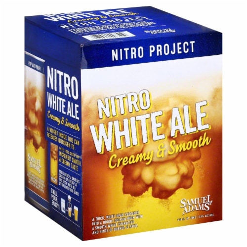 Samuel Adams Nitro White Ale Perspective: front