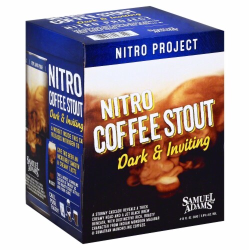 Samuel Adams Nitro Coffee Stout Perspective: front