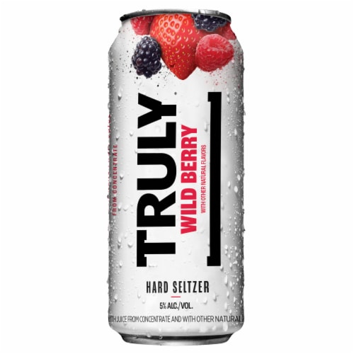 Truly™ Wild Berry Hard Seltzer Perspective: front