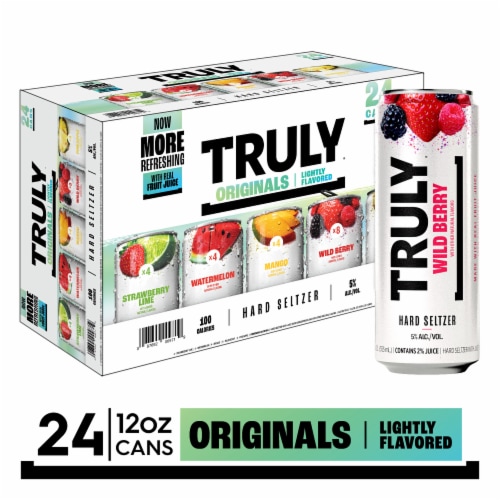 Truly Hard Seltzer Lemonade Mix Pack - 12pk/12 fl oz Slim Cans