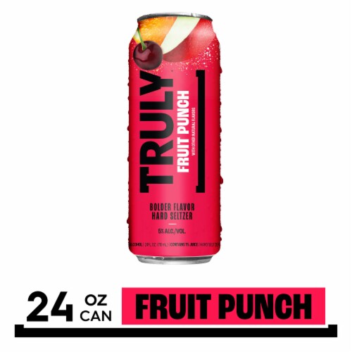 TRULY Hard Seltzer Fruit Punch Perspective: front