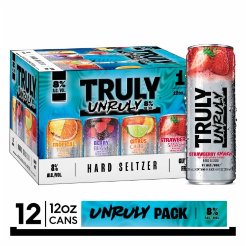 TRULY Unruly Hard Seltzer Variety Pack Perspective: front