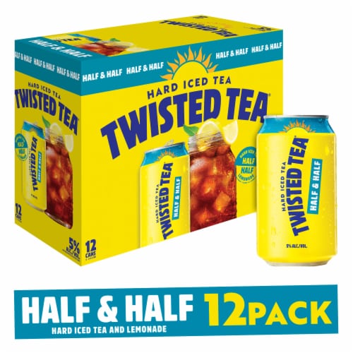Twisted Tea Half & Half Hard Iced Tea Perspective: front