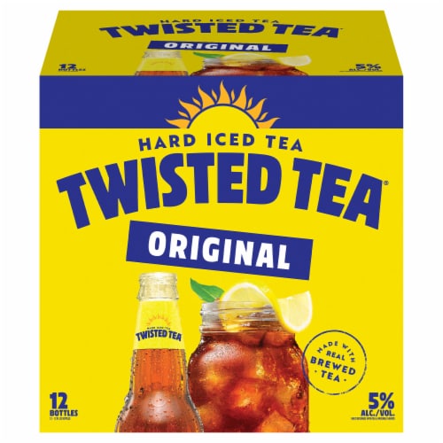 Twisted Tea Original Flavored Hard Beverage Perspective: front