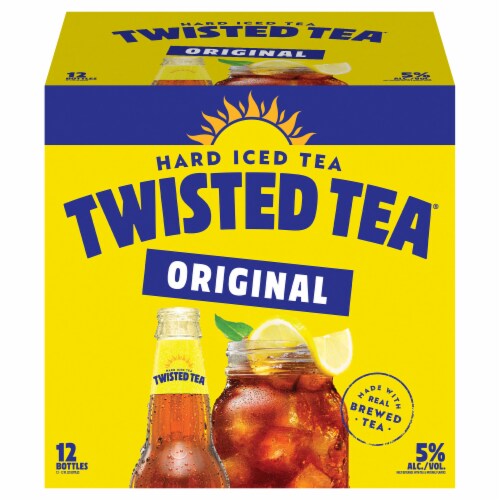 Twisted Tea Original Flavored Hard Beverage Perspective: front