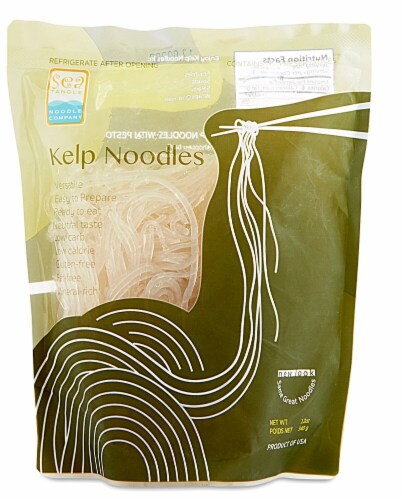 Sea Tangle Noodle Company Kelp Noodles Perspective: front