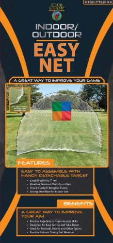 Club Champ Indoor & Outdoor Easy Net Perspective: front