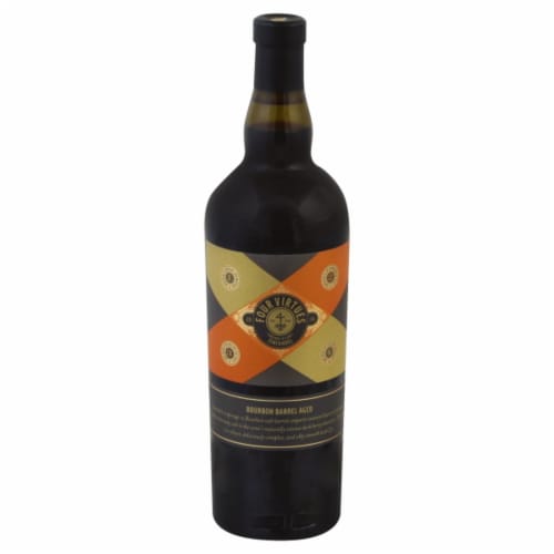 Four Virtues Bourbon Barrel Aged Zinfandel Perspective: front