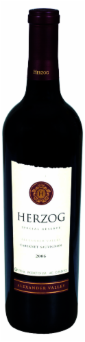 Baron Herzog Cabernet Sauvignon Wine Perspective: front