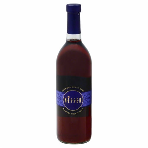 Kesser Concord Grape Wine Perspective: front