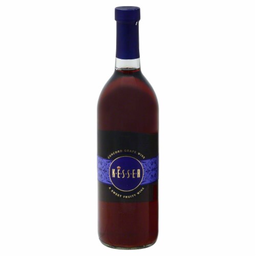 Kesser Concord Grape Wine Perspective: front