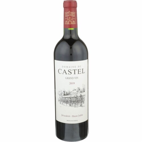 Domaine Du Castel Grand Vin Red Wine Perspective: front