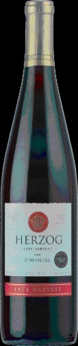 Herzog Late Harvest Zinfandel Sweet Wine Red Perspective: front