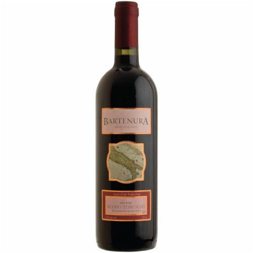 Bartenura Vino Rosso D'Italia Italian Red Wine Perspective: front