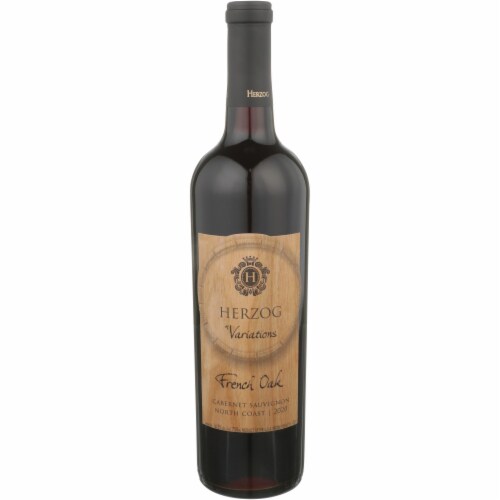 Herzog French Oaked Cabernet Red Wine Perspective: front
