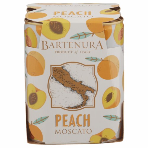 Bartenura Peach Moscato Perspective: front