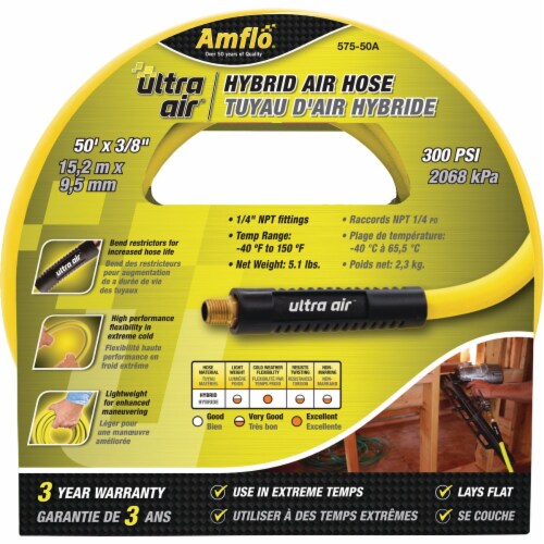 3/8 in. x 50 ft. PVC/Rubber Air Hose 3/8 in. x 50 ft. PVC/Rubber Air Hose