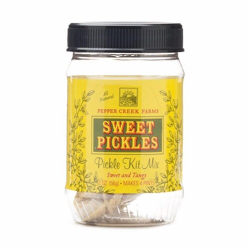 Pepper Creek Farms 80E Sweet Pickle Mix - Pack of 12 Perspective: front