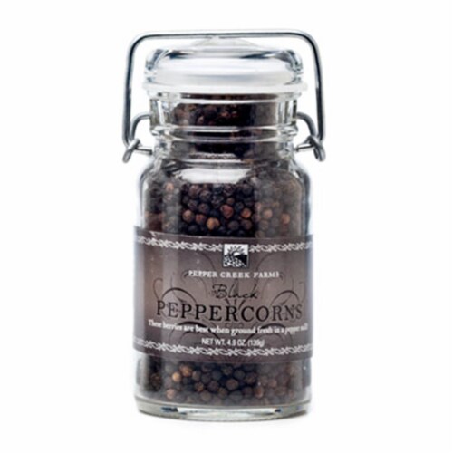 Pepper Creek Farms 9E Gourmet Black Peppercorns - Pack of 6 Perspective: front
