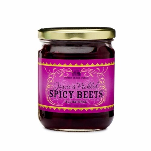 Pepper Creek Farms 4C Spicy Pickled Beets - Pack of 12 Perspective: front