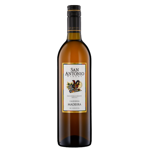 San Antonio Winery California Madeira Wine Perspective: front