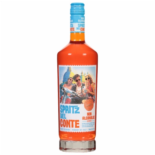 Spritz Del Conte Non Alcoholic Beverage Perspective: front