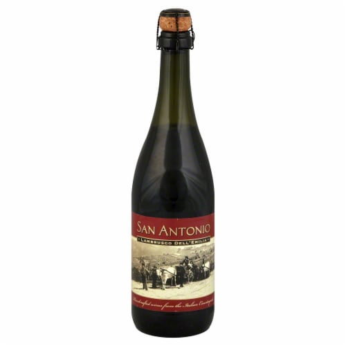 San Antonio Lambrusco Red Wine Perspective: front