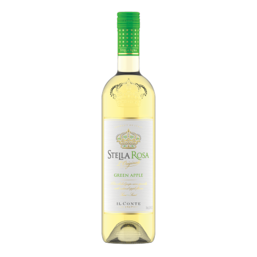 Stella Rosa Green Apple Semi-Sweet Italian White Wine Perspective: front