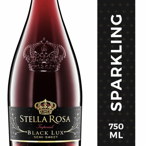 Stella Rosa Imperiale Black Lux Sparkling Red Wine Perspective: front