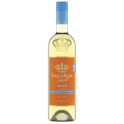 Stella Rosa Naturals Non-Alcoholic Italian Peach Wine Perspective: front