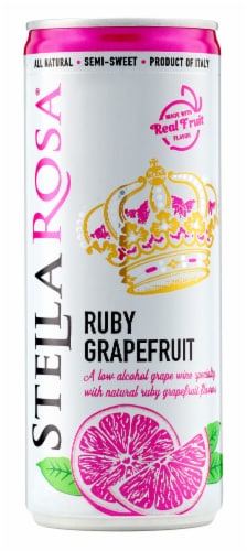 Stella Rosa Grapefruit Semi-Sweet Italian Rose Wine Perspective: front