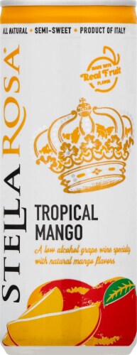 Stella Rosa Tropical Mango Wine 2 Cans Perspective: front