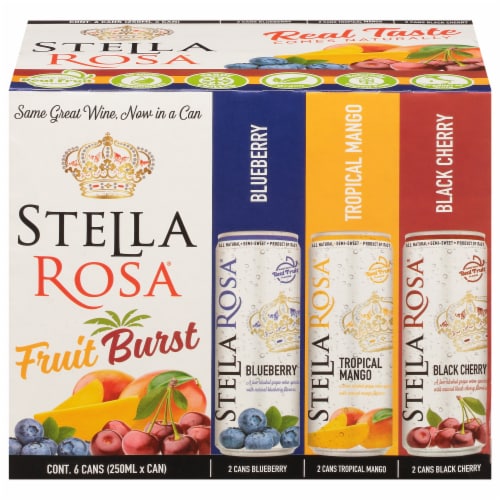 Stella Rosa Fruit Burst Variety Pack Perspective: front