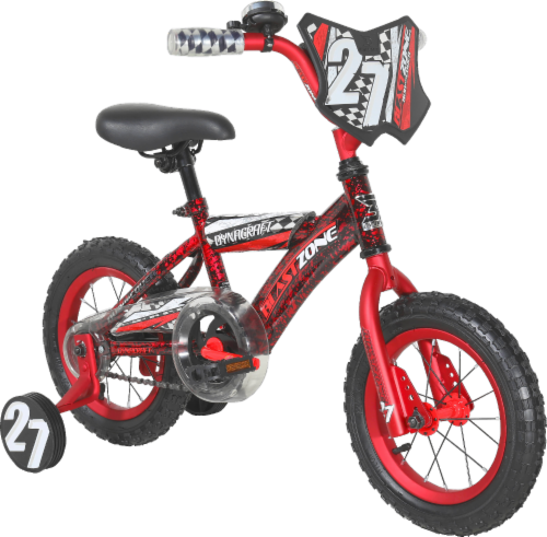 Dynacraft Kids' Blast Zone Bike - Red/Black Perspective: front