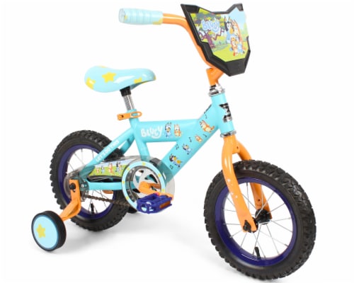 Bluey Kids Bike Perspective: front