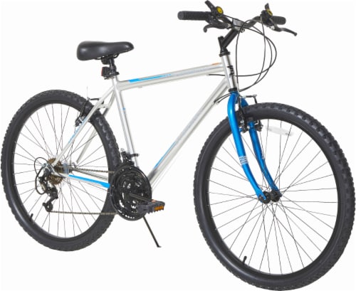 Dynacraft Northern Ridge 26 Inch Mountain Bicycle Silver Blue